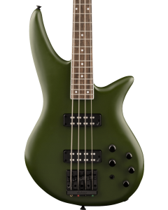 Jackson X Series Spectra Bass SBX IV, Laurel Fingerboard, Matte Army Drab
