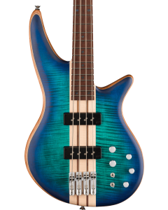 Jackson Pro Series Spectra Bass SBFM IV, Caramelized Jatoba Fingerboard, Chlorine Burst TGF33