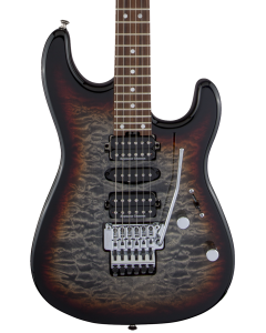 Charvel MJ San Dimas Style 1 Electric Guitar. HSH FR PF QM, Pau Ferro Fingerboard, Midnight Glow