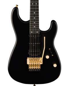 Charvel MJ San Dimas Style 1 Electric Guitar. HSS FR E, Ebony Fingerboard, Satin Black