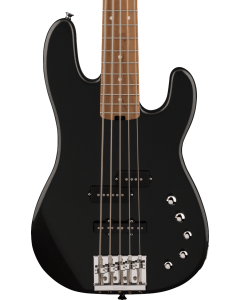 Charvel Pro-Mod San Dimas Bass PJ Electric Bass V, Caramelized Maple Fingerboard, Metallic Black