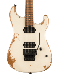 Charvel Pro-Mod Relic San Dimas Style 1 Electric Guitar. HH FR PF, Pau Ferro Fingerboard, Weathered White