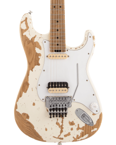 Charvel Henrik Danhage Limited Edition Signature Pro-Mod So-Cal Style 1 Electric Guitar. HS FR M, Maple Fingerboard, White Relic