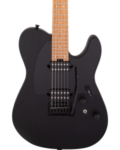Charvel Pro-Mod So-Cal Style 2 24 HH 2PT CM Ash Electric Guitar. Caramelized Maple FB, Black Ash