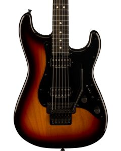 Charvel Pro-Mod So-Cal Style 1 Electric Guitar. HH FR E, Ebony Fingerboard, Three-Tone Sunburst