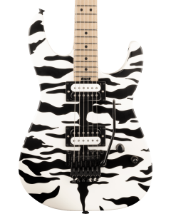Charvel Satchel Signature Pro-Mod DK22 Electric Guitar. HH FR M, Maple Fingerboard, Satin White Bengal