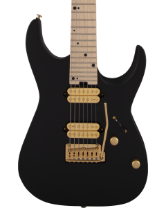 Charvel DK24-7 Nova Angel Vivaldi Signature Electric Guitar. Maple FB, Satin Black