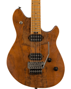 EVH Wolfgang WG Standard Electric Guitar. Exotic Black Walnut, Baked Maple Fingerboard, Natural