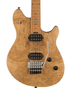 EVH Wolfgang WG Standard Electric Guitar. Exotic Laurel Burl, Baked Maple Fingerboard, Natural