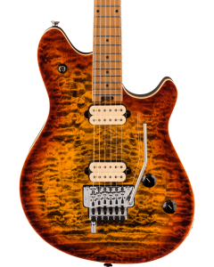 EVH Wolfgang Special Electric Guitar. QM Baked Maple Fingerboard, Tiger Eye Glow