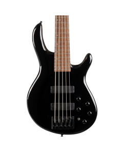 Cort C5DELUXEBK Artisan Series C5 Deluxe Bass Guitar (5 String). Black