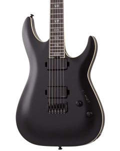 Schecter C-1 SLS Elite Evil Twin Electric Guitar. Satin Black