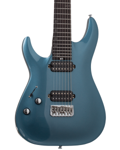 Schecter Aaron Marshall AM-7 Electric Guitar. Left Handed Cobalt Slate