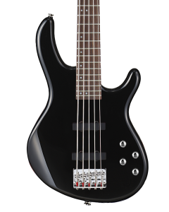 Cort ACTIONBASSVPLUSBK Action 5 String Bass Guitar. Black