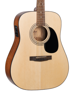 Cort AD810EOP Standard Series Acoustic Electric Dreadnought Guitar. Open Pore