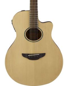 Yamaha APX600M NS Thinline Cutaway Acoustic-Electric Guitar Natural Satin