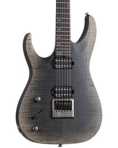 Schecter Banshee Mach-6 Evertune Electric Guitar. Left Handed Fallout Burst