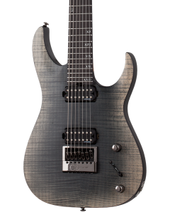 Schecter Banshee Mach-7 Evertune Electric Guitar. Fallout Burst