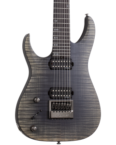 Schecter Banshee Mach-7 Evertune Electric Guitar. Left Handed Fallout Burst