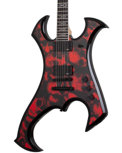 Schecter Berzerker Electric Guitar.Blood Skull