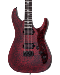 Schecter C-1 Electric Guitar. Apocalypse Red Reign