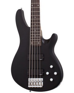 Schecter C-5 Deluxe Electric Bass. Satin Black