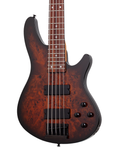 Schecter C-5 Standard Electric Guitar. Tobacco Burl.  TGF33