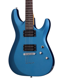 Schecter C-6 Deluxe Electric Guitar - Satin Metallic Light Blue