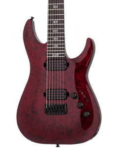 Schecter C-7 Electric Guitar. Apocalypse Red Reign