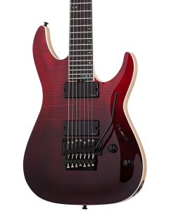 Schecter C-7 FR SLS Elite Electric Guitar. Blood Burst