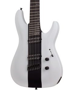 Schecter C-7 Multiscale Rob Scallon Electric Guitar. Contrasts