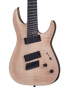 Schecter C-7 Multiscale SLS Elite Electric Guitar. Gloss Natural