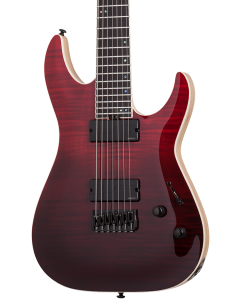 Schecter C-7 SLS Elite Electric Guitar. Blood Burst