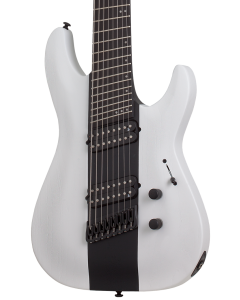 Schecter C-8 Multiscale Rob Scallon Electric Guitar. Contrasts