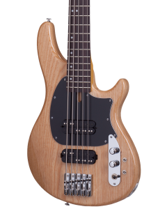 Schecter CV-5 Electric Bass Guitar. Gloss Natural (GNAT)