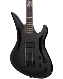 Schecter Dale Stewart Electric Bass Gloss Black.  TGF33