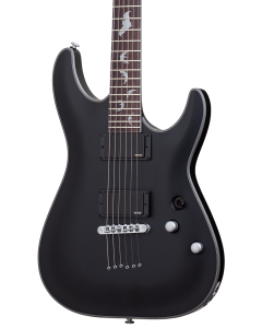 Schecter Damien Platinum-6 Electric Guitar. Satin Black