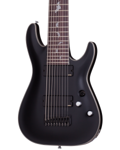 Schecter Damien Platinum-9 Electric Guitar. Satin Black