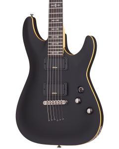 Schecter DEMON-6 Electric Guitar Aged Black Satin.  TGF33