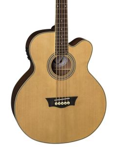 Dean EABC5 5 String Cutaway Acoustic-Electric Bass. Satin Natural