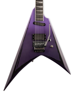 ESP LTD Alexi Ripped Electric Guitar. Sawtooth Purple Fade w/Ripped Pinstripes