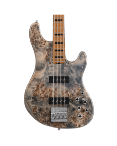 Cort GBMODERN4OPCG GB Series Modern Bass Guitar. Open Pore Charcoal Grey TGF33