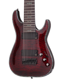 Schecter Hellraiser C-9 Electric Guitar. Black Cherry