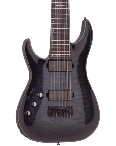 Schecter Hellraiser Hybrid C-8 Electric Guitar. Left Handed Trans Black Burst.  TGF33