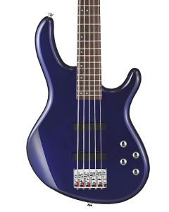 Cort ACTIONBASSVPLUSBM Action 5 String Bass Guitar. Blue Metallic