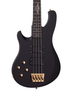Schecter Johnny Christ Electric Bass Left Handed Satin Black