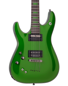 Schecter Kenny Hickey C-1 EX S Electric Guitar. Left Handed Steele Green