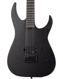 Schecter KM-6 MK-III EX Electric Guitar. Satin Black Open Pore