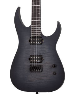 Schecter KM-6 MK-III Electric Guitar. Legacy Transparent Black Burst