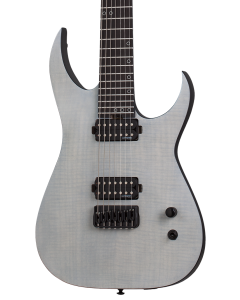 Schecter KM-7 MK-III Electric Guitar. Legacy Transparent White Satin
